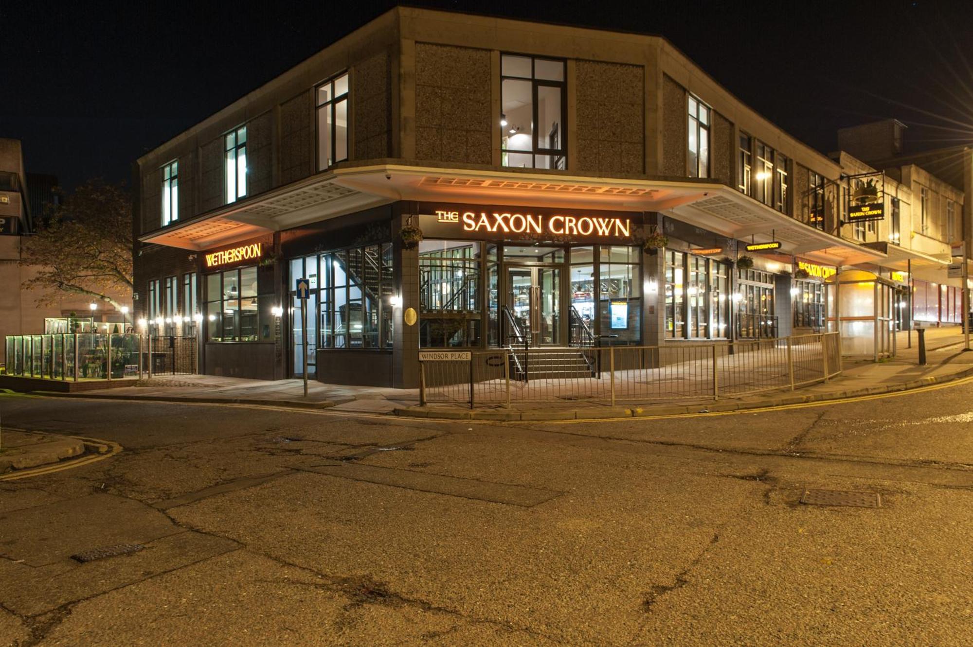 The Saxon Crown Wetherspoon Corby Exterior photo